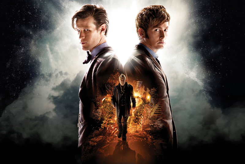 Illustration for article titled Here's the first teaser poster for the 50th Anniversary Special